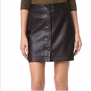 Madewell Skirts - MADEWELL LEATHER SKIRT A LINE BUTTONS 12 Madewell Skirts - MADEWELL LEATHER SKIRT A LINE BUTTONS 12